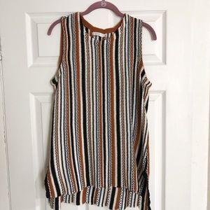 Striped Tunic Tank Top